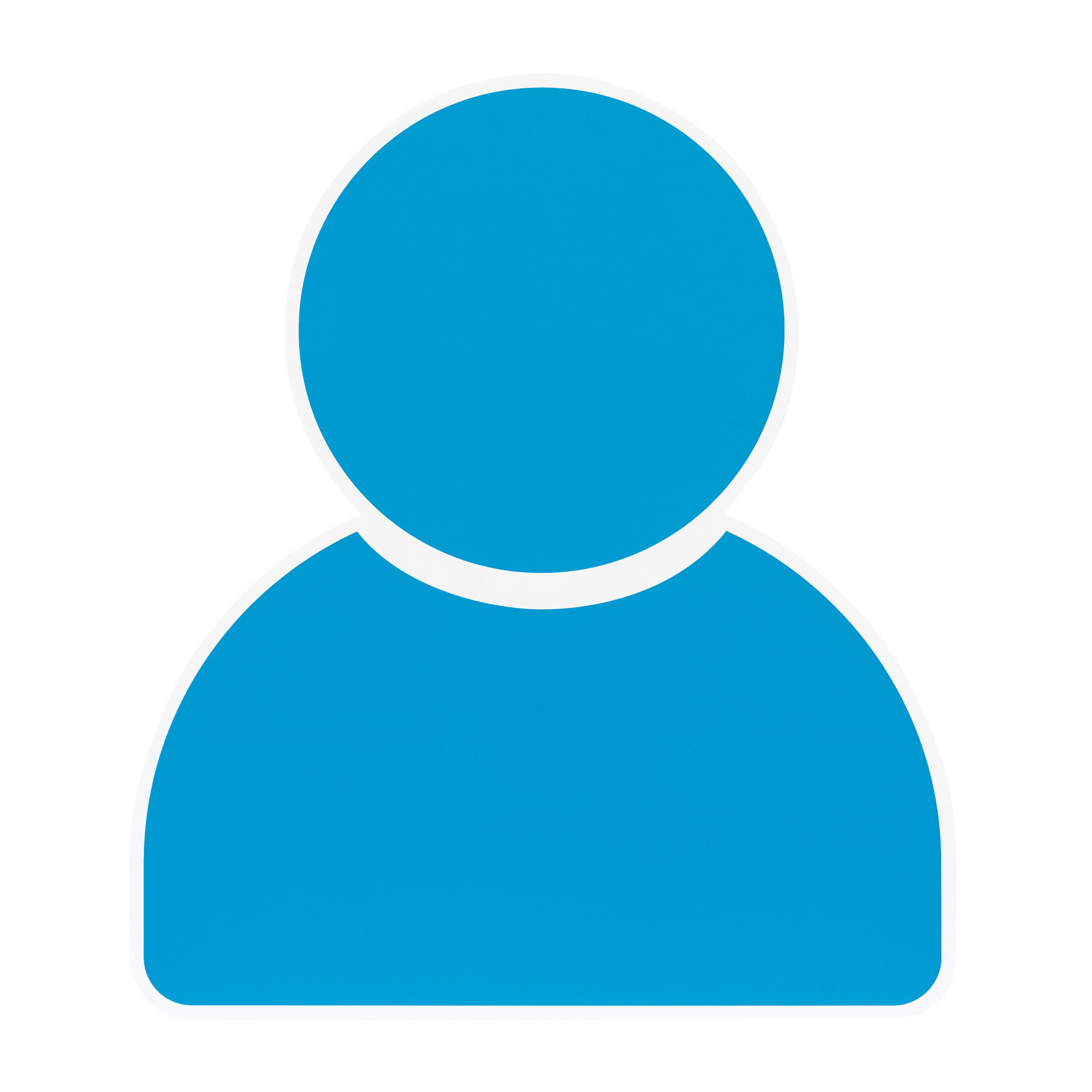 png blue user profile account icon transparent background scaled